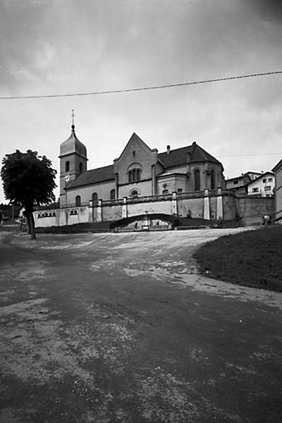 Façade latérale sud.