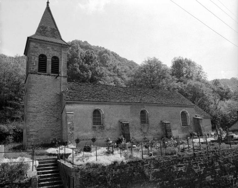 Façade latérale droite.