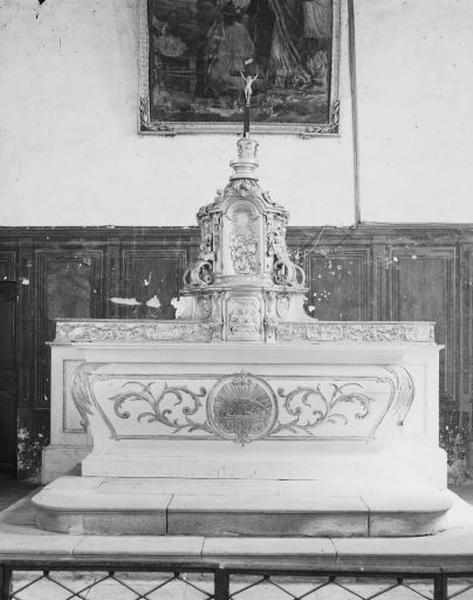 Autel, tabernacle (ensemble du maître-autel)