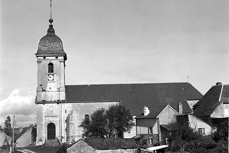 Façade latérale droite.