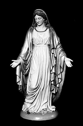 Statue : Vierge de l'Immaculée Conception