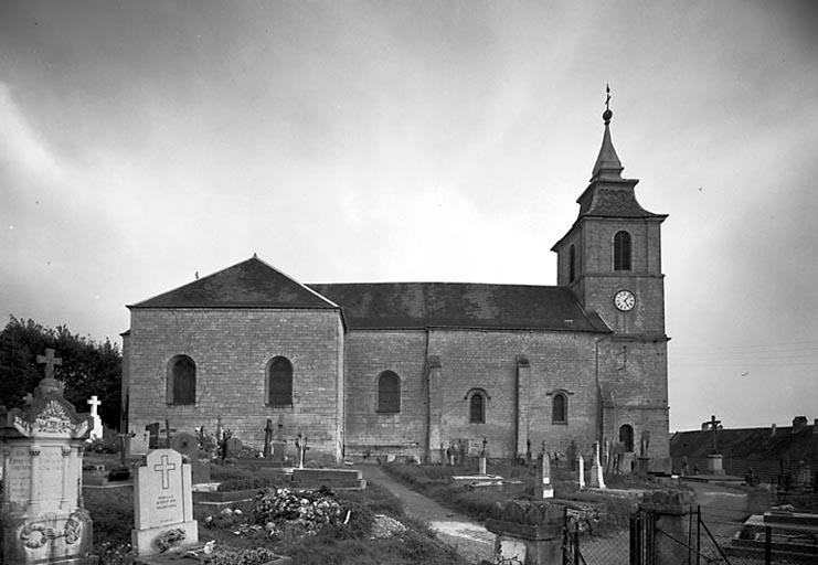 Façade latérale gauche.