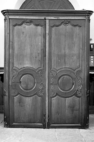 Armoire, tambour de porte