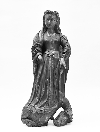 Statue : sainte Marguerite