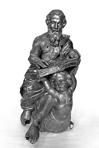 Statuette : saint Matthieu