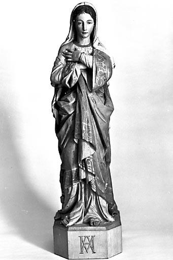 Statuette : Vierge