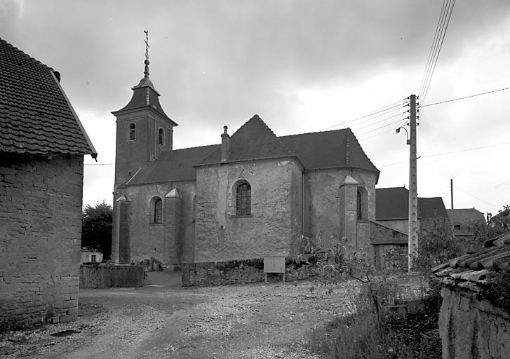 Façade latérale droite.