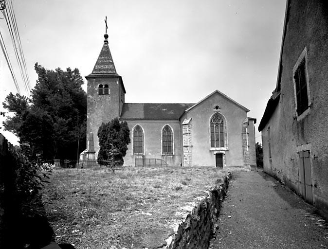 Façade latérale droite.