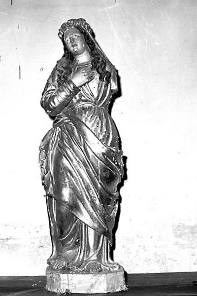 Statue : sainte Cécile