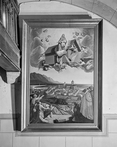 Tableau : maison de Lorette Valante