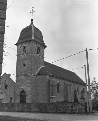 Façades antérieure et latérale droite.