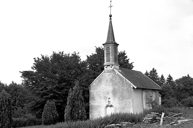 Façades antérieure et latérale droite.