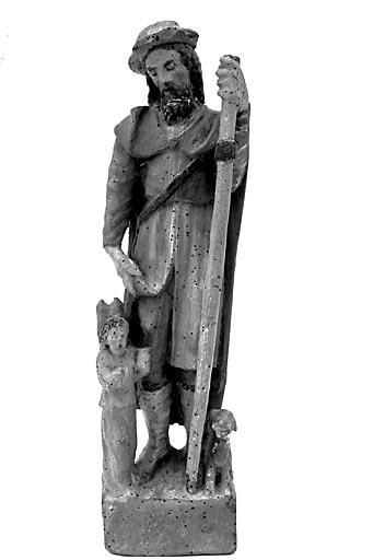 Statuette : saint Roch