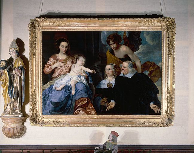 Tableau : Vierge à l'Enfant (Arc-et-Senans, église Saint-Bénigne).