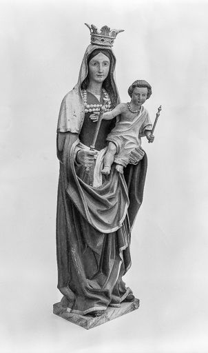 Statue : Vierge à l'Enfant dite Notre-Dame.