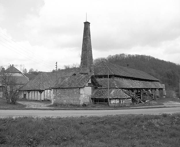 Vue d'ensemble depuis le sud-ouest en 1979.