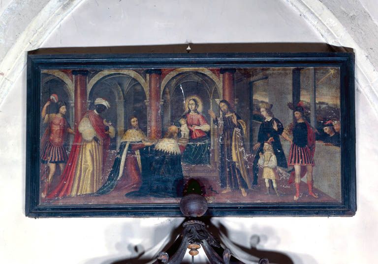 Tableau : l'Adoration des Mages