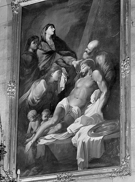Tableau et son cadre : Déploration