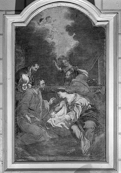 Tableau : Adoration des bergers