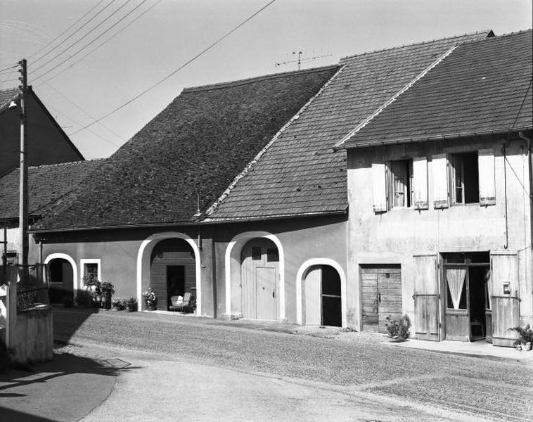 Façade antérieure.