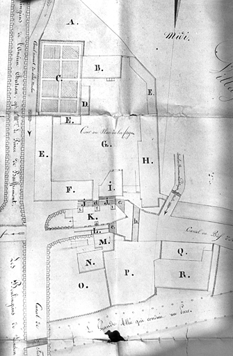 [Plan-masse de l'usine].