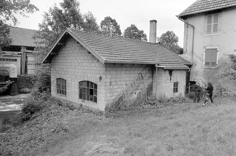 Atelier de la taillanderie en 1980.