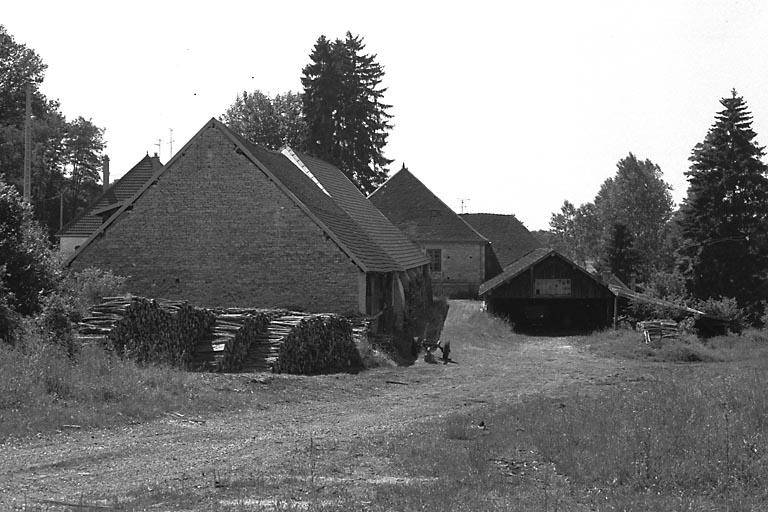 Haut fourneau de Grand Valay, puis scierie