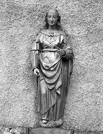 Statue : Vierge (?)