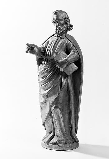 2 statuettes : Vierge à l'Enfant et saint Joseph