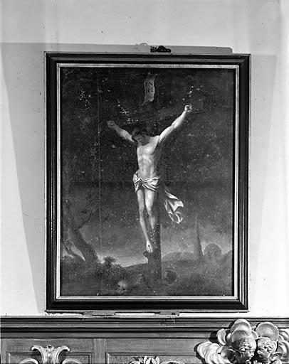 Tableau : Christ en croix