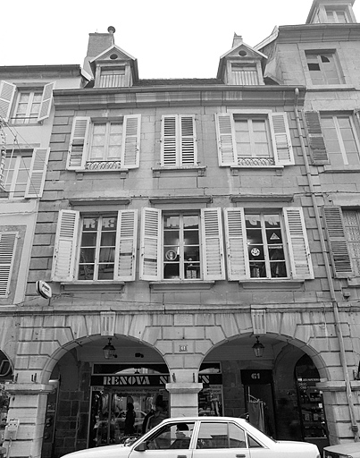 Façade antérieure.