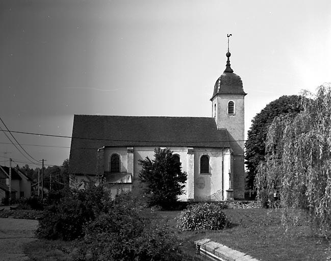 Façade latérale gauche.