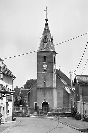 Façade antérieure.