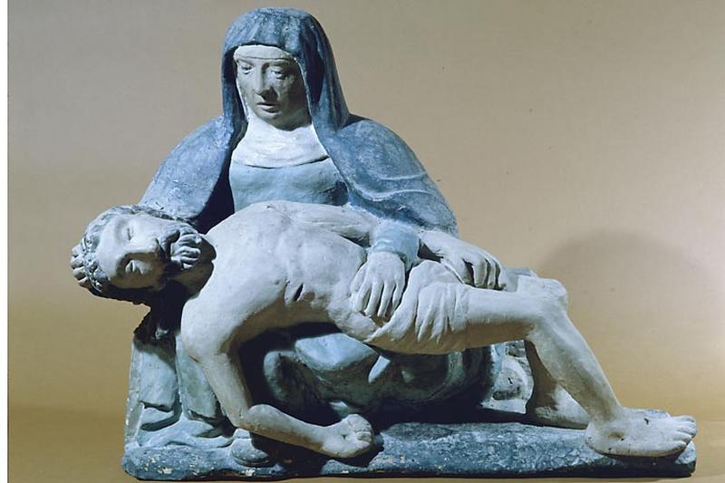 Groupe sculpté : Pietà