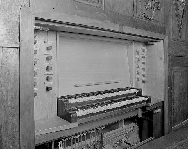 Orgue de tribune : partie instrumentale de l'orgue