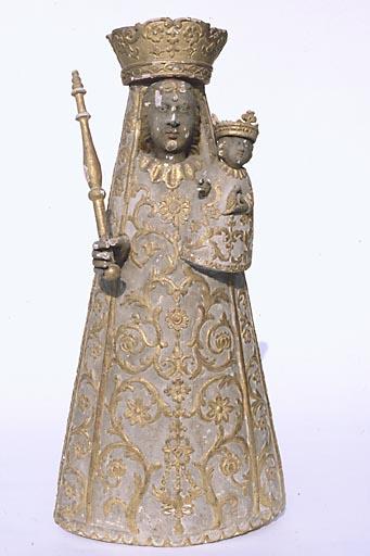 Statue : Vierge à l'Enfant dite Vierge noire ou Notre-Dame des Ermites