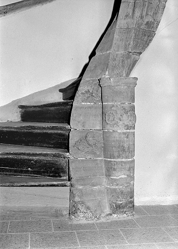 Départ de l'escalier.