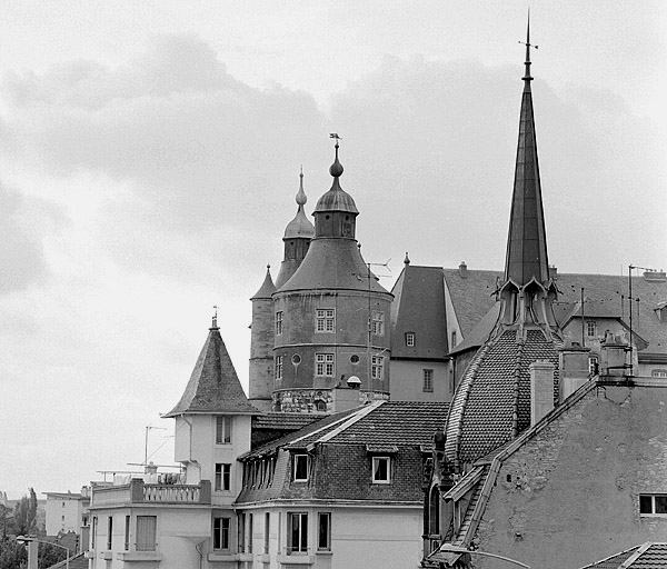 Quartier Neuf vue du quartier de la gare.