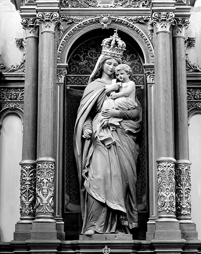 Statue : Vierge à l'Enfant