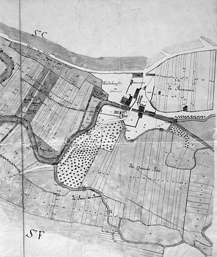 Projet de règlement d'eau de l'usine dite le Haut-fourneau appartenant à Waltefaugle.