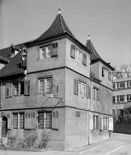 Aile nord de l'Université, façade extérieure orientale.