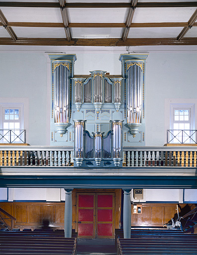 Vue d'ensemble, face, après restauration.