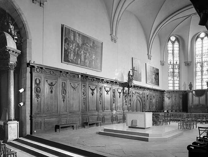 Vue générale du côté nord. - © Région Franche-Comté, Inventaire du patrimoine, ADAGP