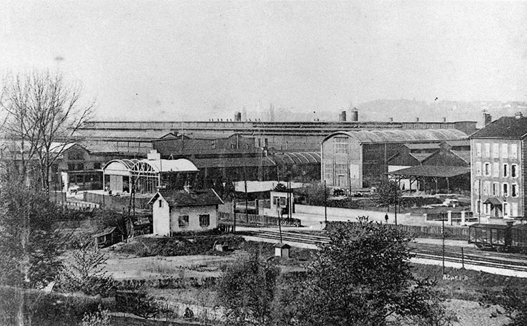 Dole (Jura) - Usine des Radiateurs.