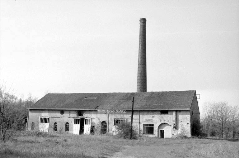 Forge Neuve. Façade antérieure de la chaînerie.