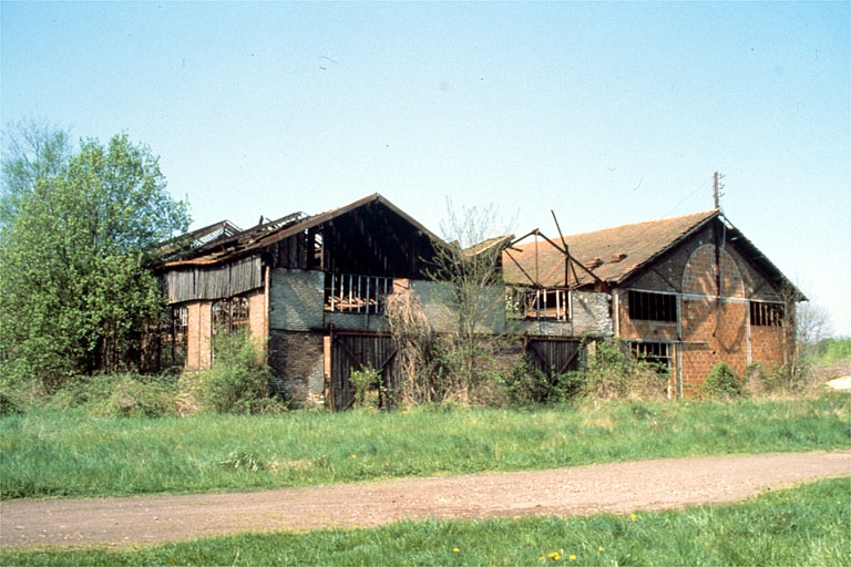 Forge Neuve. Atelier de construction : façade antérieure.