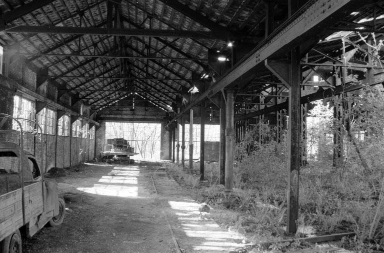 Forge Neuve. Atelier de construction : intérieur (vaisseau sud-ouest).