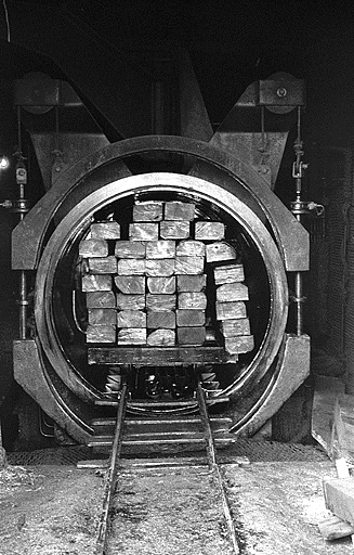 L'autoclave chargé.