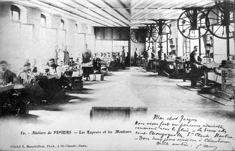 Ateliers de Pipiers - Les Rapeurs et les Monteurs.