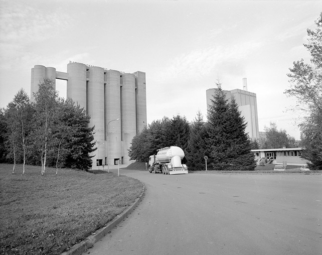 Entrée de l'usine.